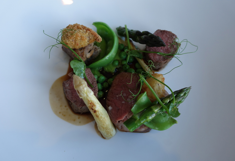 New Zealand Lamb and Asparagus, Matakauri Lodge, Glenorchy