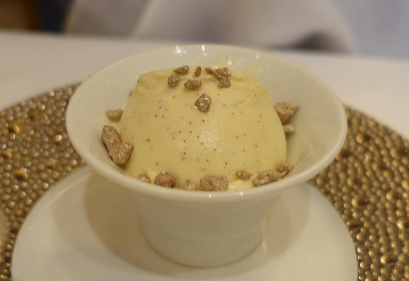 Vanilla Bean Ice Cream, Le Cinq Review, Four Seasons Paris