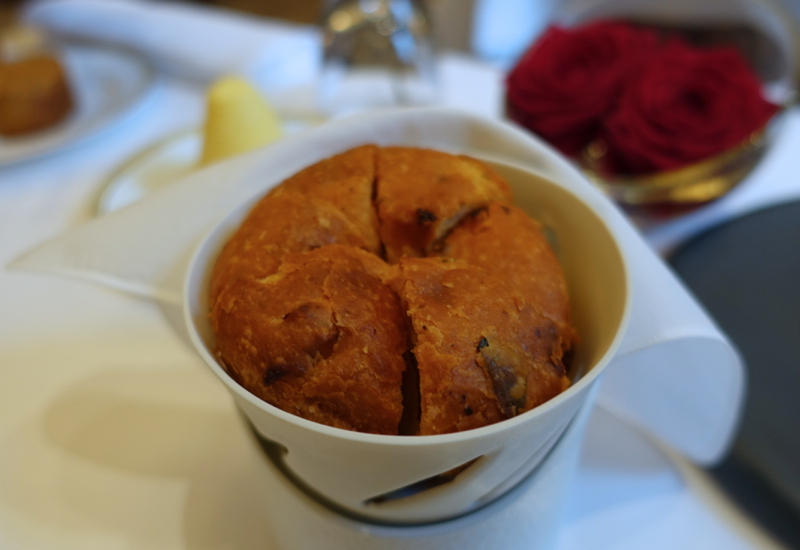 Sundried Tomato and Bacon Bread, Le Cinq Restaurant Review, Four Seasons Paris