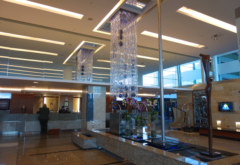 Sofitel London Heathrow Review: Reception and Front Desk