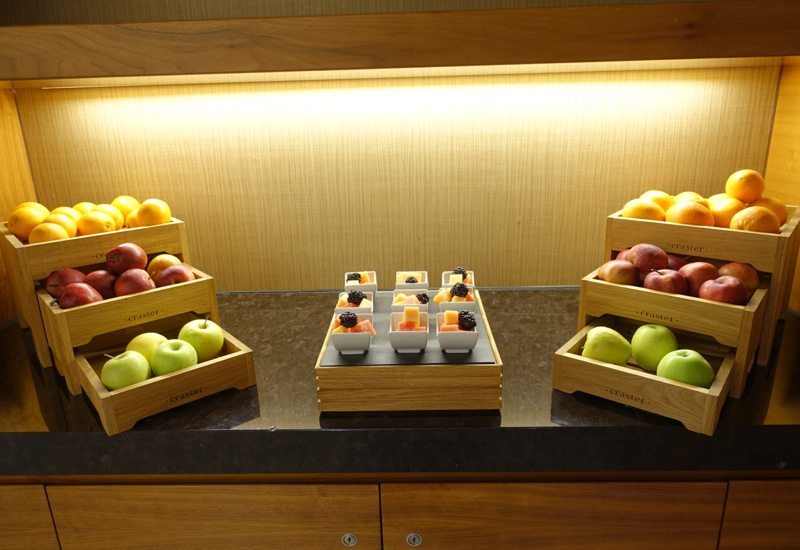 Sofitel London Heathrow Review-Fruit in Club Lounge