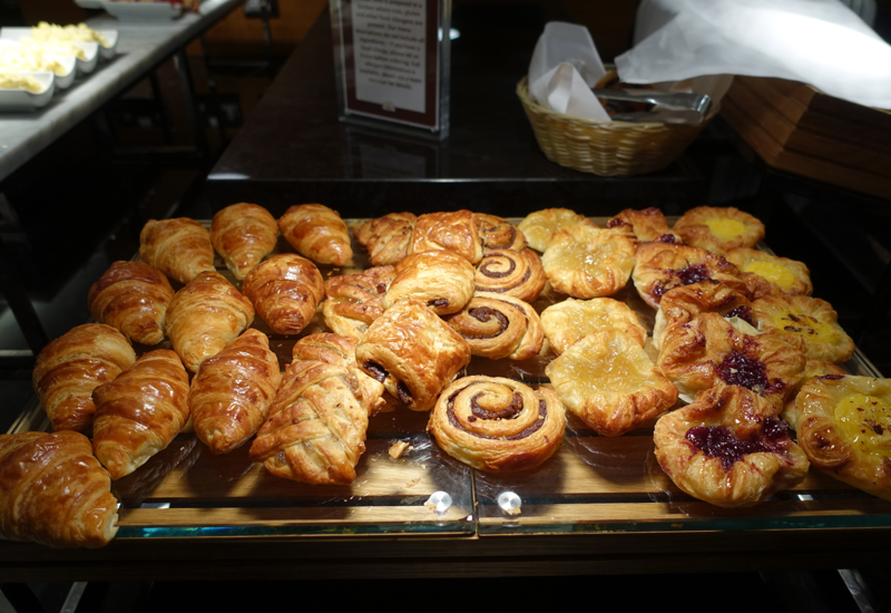 Pastries, Club Lounge, Sofitel London Heathrow Review