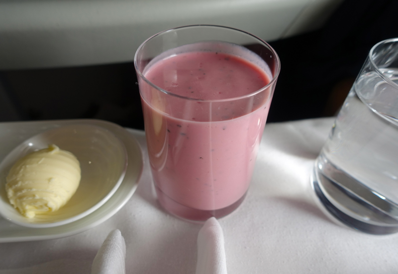 Raspberry Mint Smoothie, Emirates First Class A380 Review