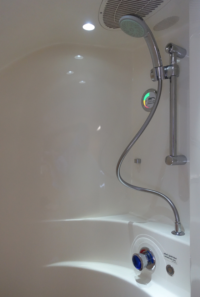 Emirates A380 First Class Shower Review