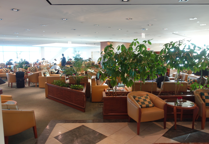 Review-Emirates Lounge JFK-Seating