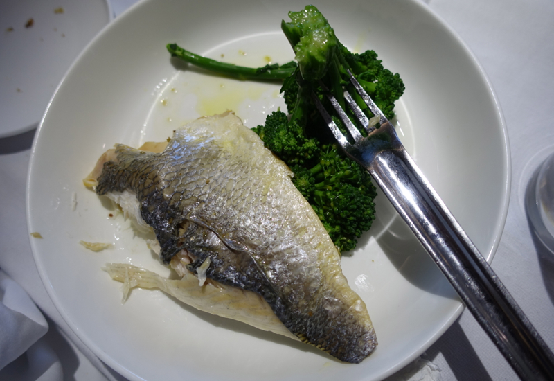 Seared Gilt Head Bream Fish, Qantas First Class A380 Review