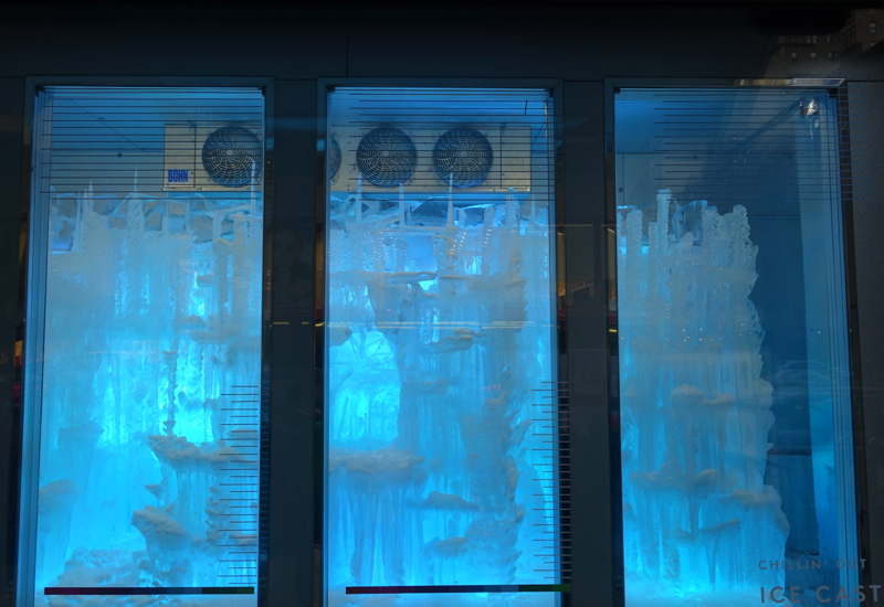NYC 2015 Holiday Windows: Ice Sculptures at Barneys New York