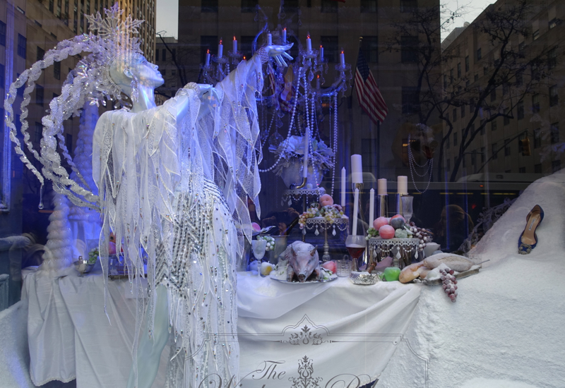 2015 NYC Holiday Windows-Saks Fifth Avenue