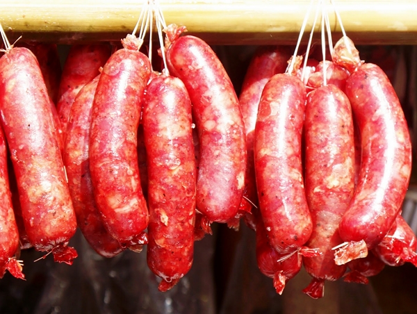 Longganisang Lucban (pork sausages), Quezon