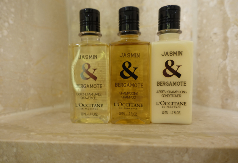 Shangri-La Sydney Review: L'Occitane Jasmin & Bergamote Bath Products