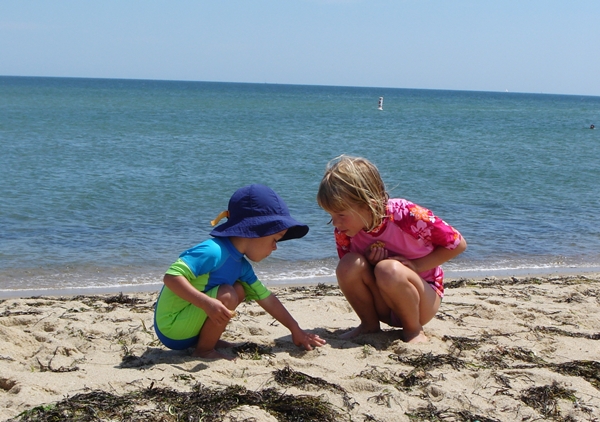 At the beach, Martha's Vineyard