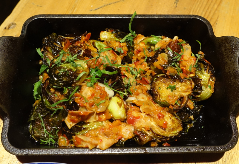 Crispy Brussels Sprouts, Amali NYC Restaurant Review