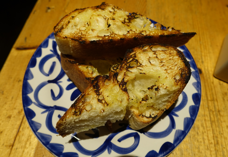 Grilled Bread, Amali Restaurant Review, NYC