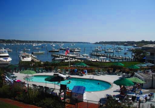 Pool at the Harborside Inn, Edgartown, Martha's Vineyard