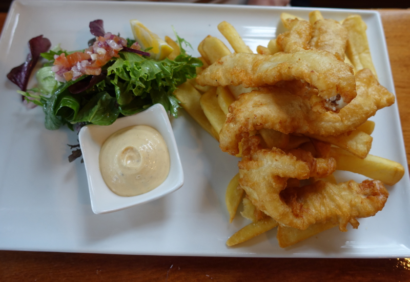 Fish and Chips, The Gables Restaurant Review, Russell New Zealand