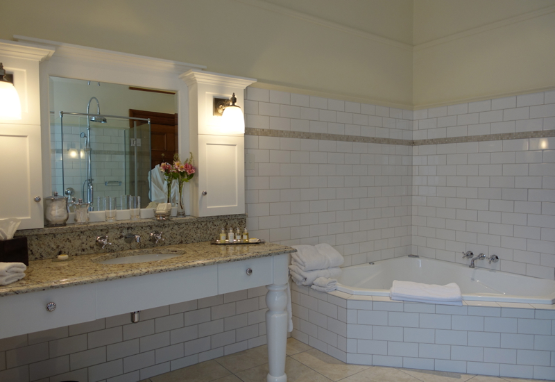 Clark Suite Bathroom, Otahuna Lodge Review