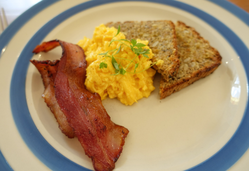 Scrambled Eggs and Bacon, Breakfast at Otahuna