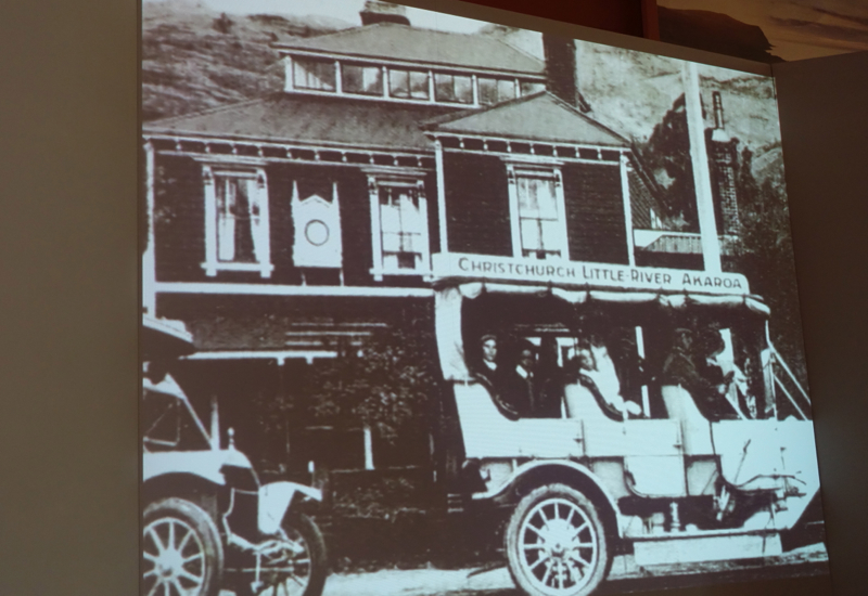 Film on Akaroa's History at the Akaroa Museum