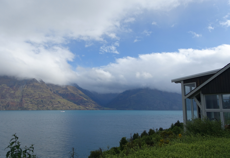 View from Matakauri Lodge, Queenstown, New Zealand