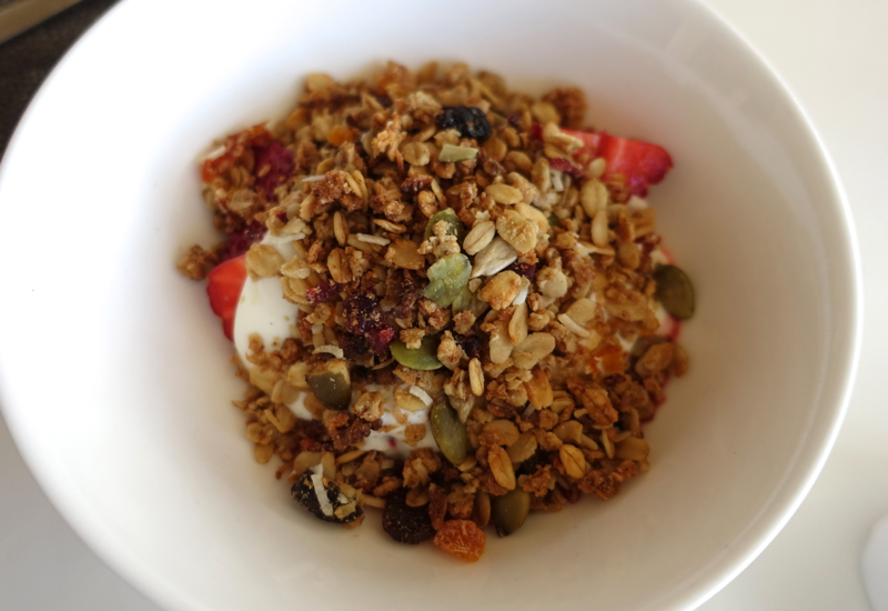 Yogurt with Fruit and Granola, Matakauri Lodge Review