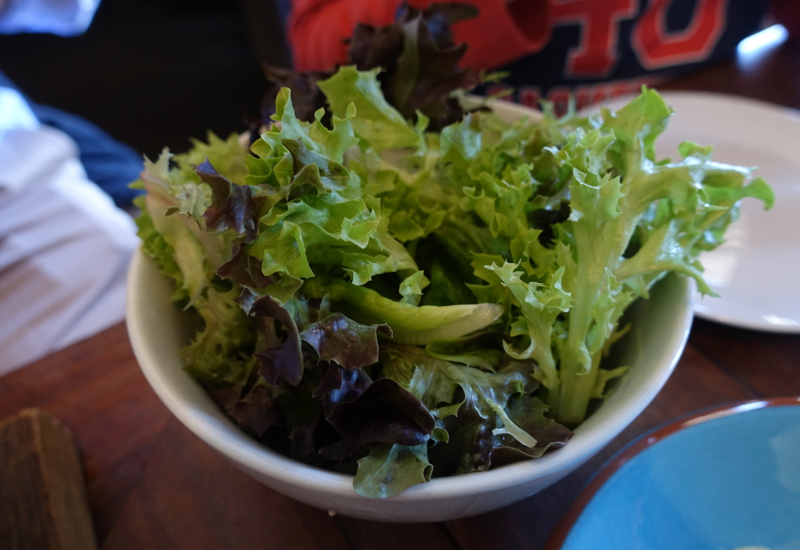 Salad, Eichardt's Bar Review, Queenstown New Zealand