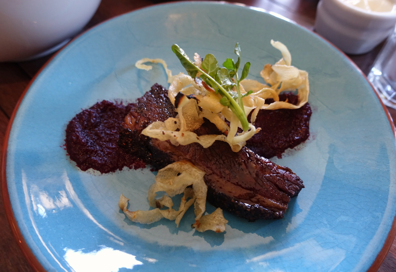 Smoked Beef Brisket, Eichardt's Bar Restaurant Review, Queenstown