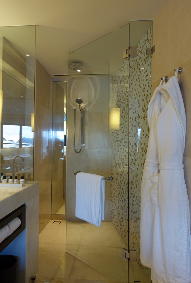 Rain Shower, Opera Deluxe Room, Park Hyatt Sydney Review