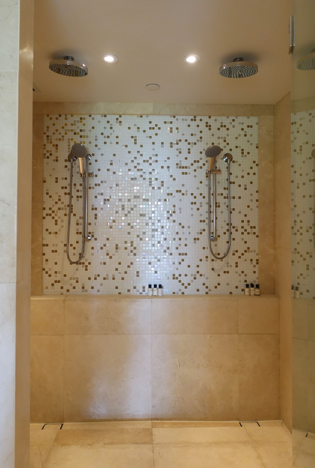 Couple's Spa Suite Shower, Park Hyatt Sydney Review
