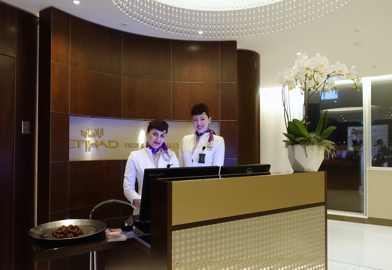 Review: Etihad Sydney Lounge Reception