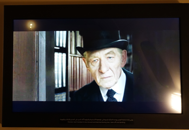 Ian McKellen as Sherlock Holmes, Etihad First Apartment Review