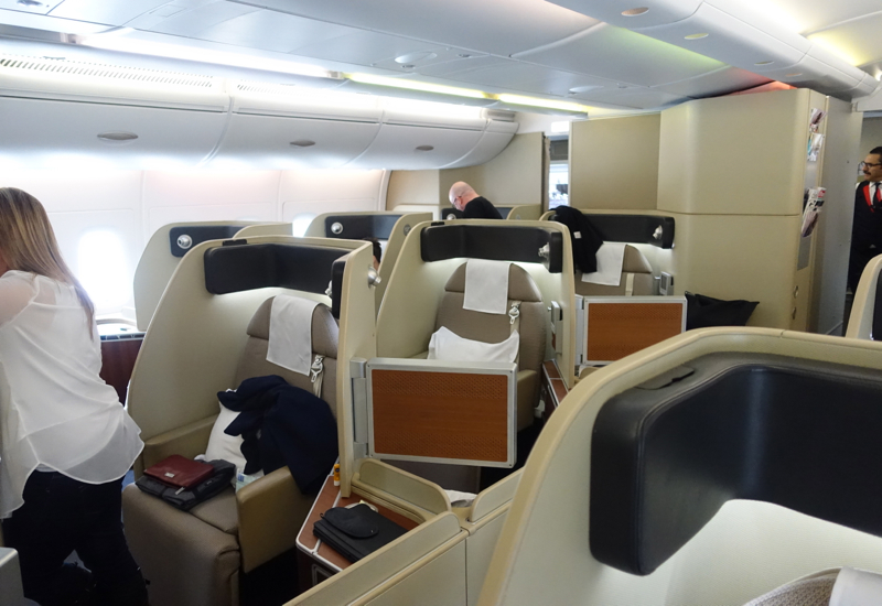 Review: Qantas A380 First Class Cabin, A380 