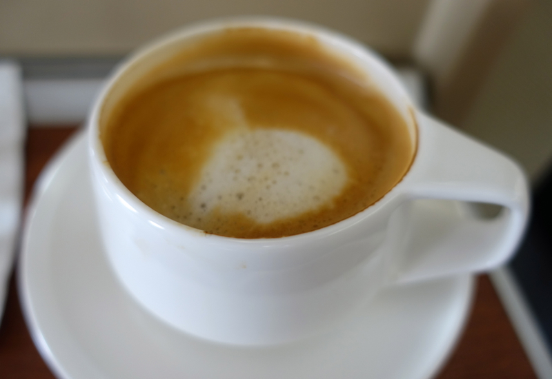 Latte, Qantas A380 First Class Review