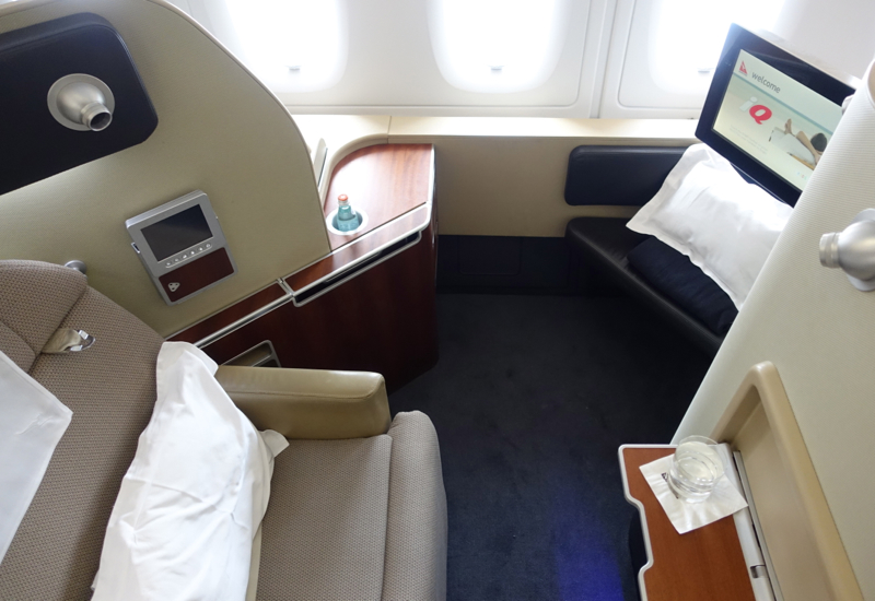 qantas airbus a380 first class