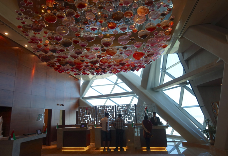 Review: Hyatt Capital Gate Abu Dhabi Reception and Front Desk