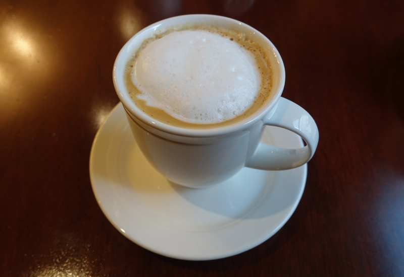 Cappuccino, Fairmont Copley Plaza Gold Floor Club Lounge Review