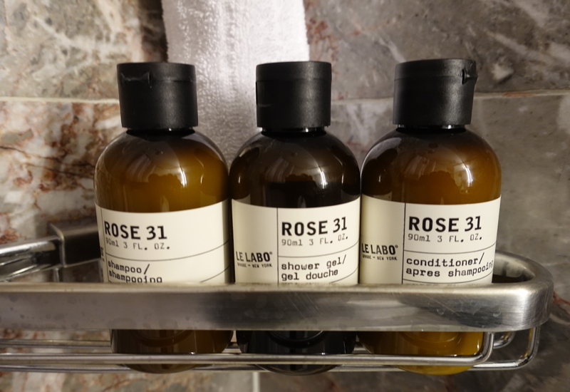 Le Labo Rose 31 Bath Products, Fairmont Copley Plaza Review