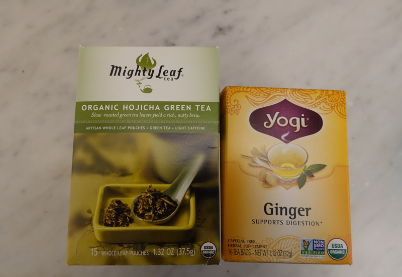 8 Foods We Pack When Traveling: Mighty Leaf Tea and Yogi Tea