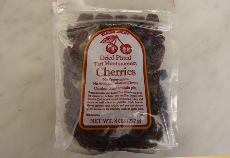 8 Foods We Pack When Traveling: Dried Cherries