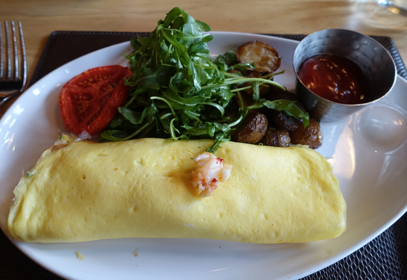 Lobster Omelet, Bar Boulud, Mandarin Oriental Boston Review