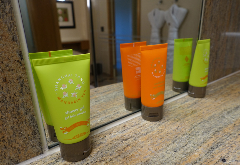 Shanghai Tang Bath Products, Mandarin Oriental Boston Review