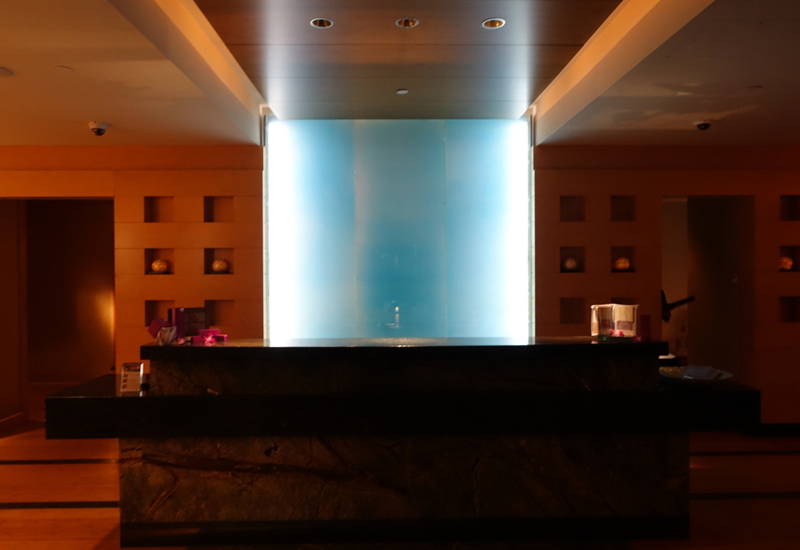 Spa Reception, Mandarin Oriental Boston Review