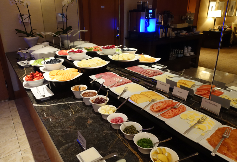 Club Lounge Breakfast Buffet, Ritz-Carlton Boston Common Review