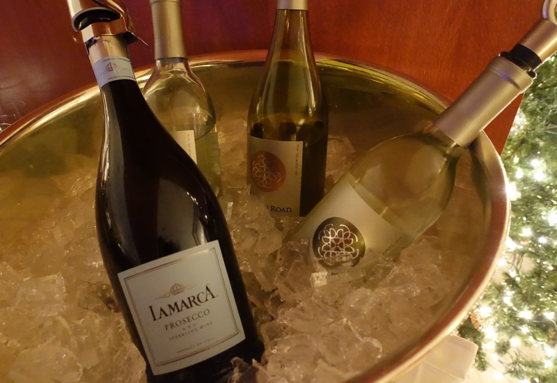 Prosecco and White Wines, Ritz-Carlton Boston Club Lounge Review