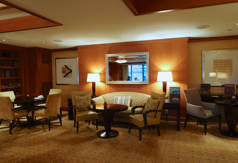 Seating, Ritz-Carlton Boston Club Lounge Review