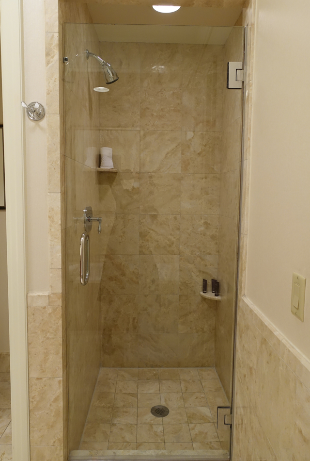 Deluxe Room Shower, Ritz-Carlton Boston Review