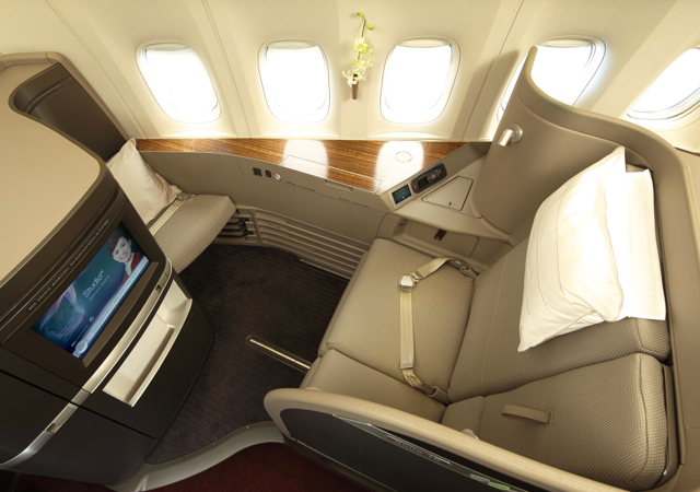 Best Seats in Cathay Pacific First Class?