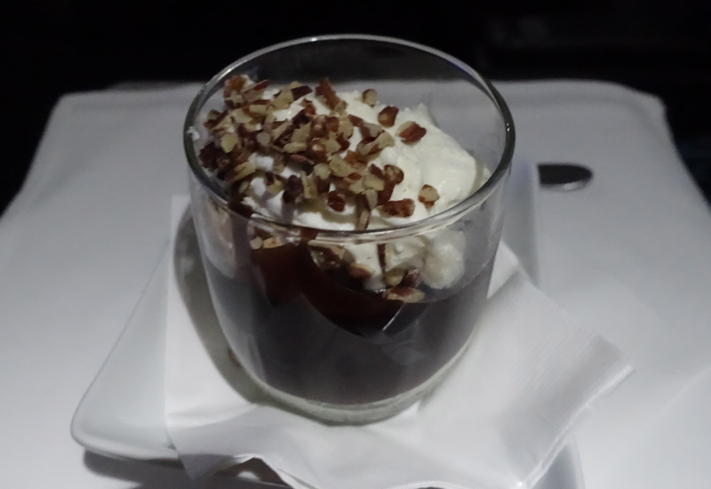 Ice Cream Sundae, American A321 Business Class Review