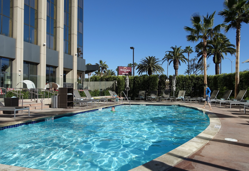 Outdoor Swimming Pool, Residence Inn LAX Airport Review