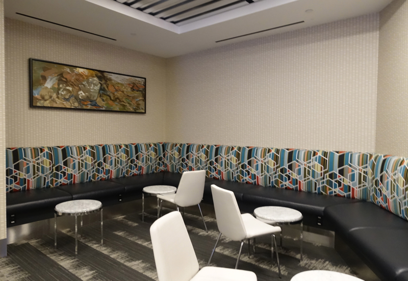 Seating, Los Angeles International Lounge Review LAX