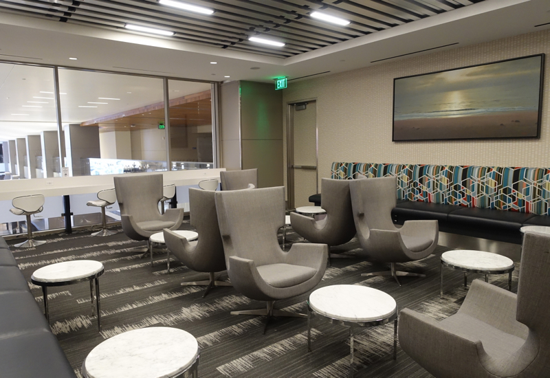 Seating, Los Angeles International Lounge Review, LAX TBIT